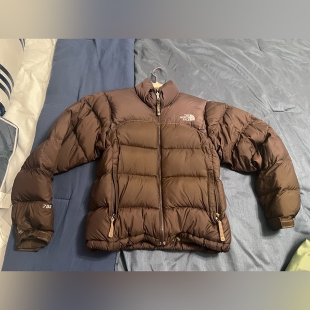 North face 700 brown jacket as‎ seen on Kylie Jenner size xs